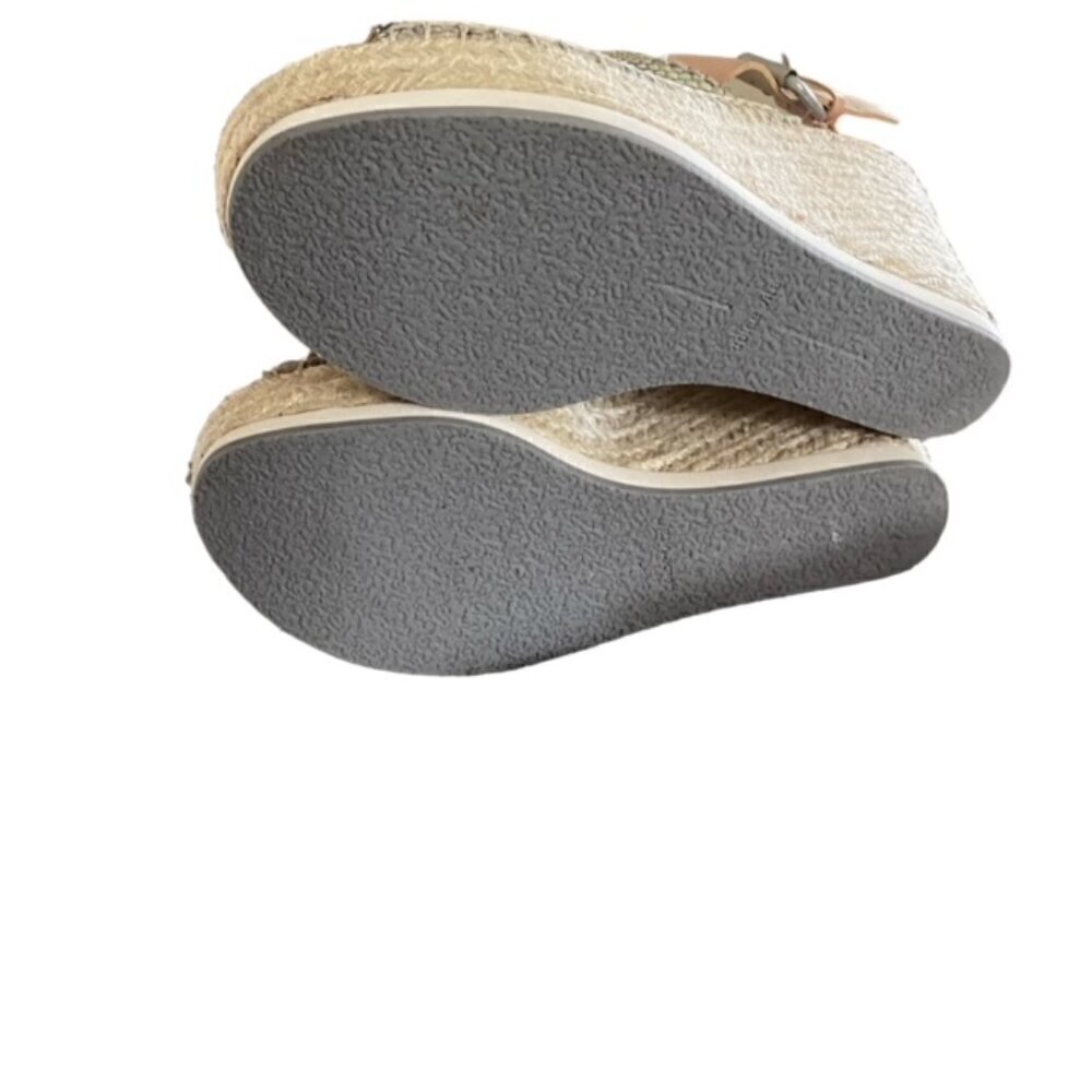 Dolce Vita Snake Print Wedge Sandal 6.5 - Picture 7 of 7